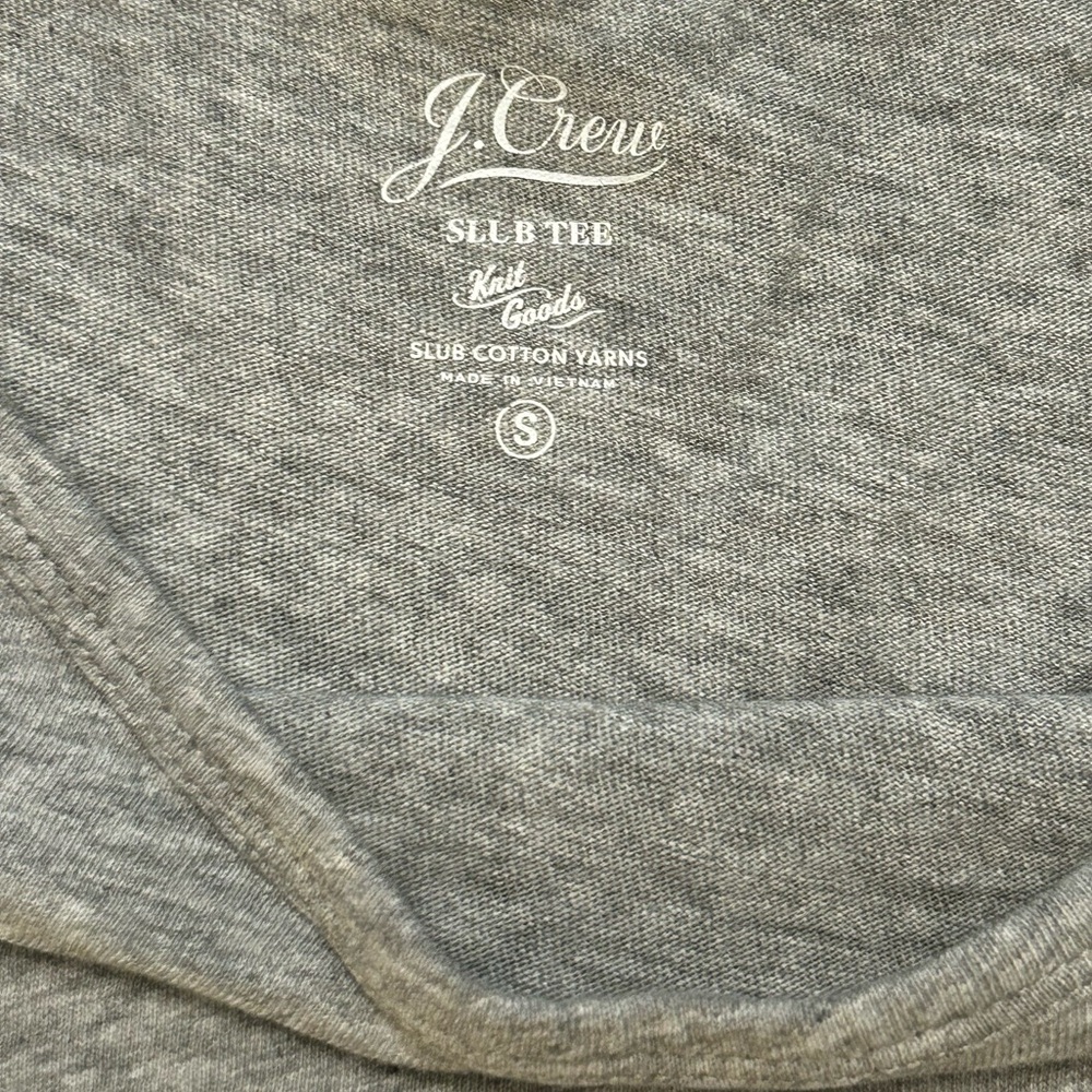 J.Crew 3/4 sleeve boatneck T-shirt-S - Picture 5 of 5